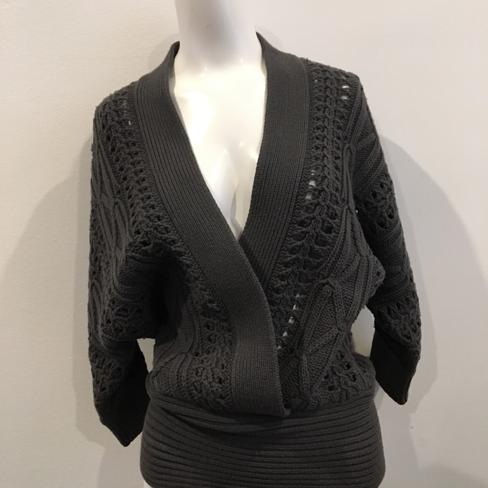 Club Monaco Charcoal Grey Sweater